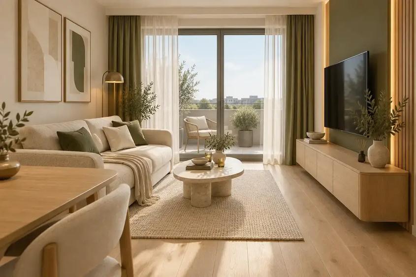 Apartament cu 2 camere decomandat în Ferdinand