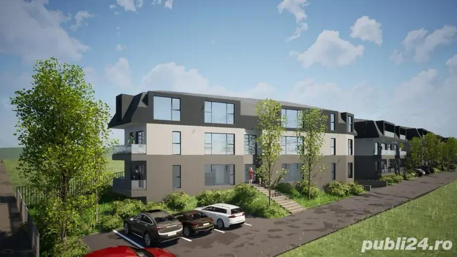 Apartament cu 2 camere decomandat în Baciu