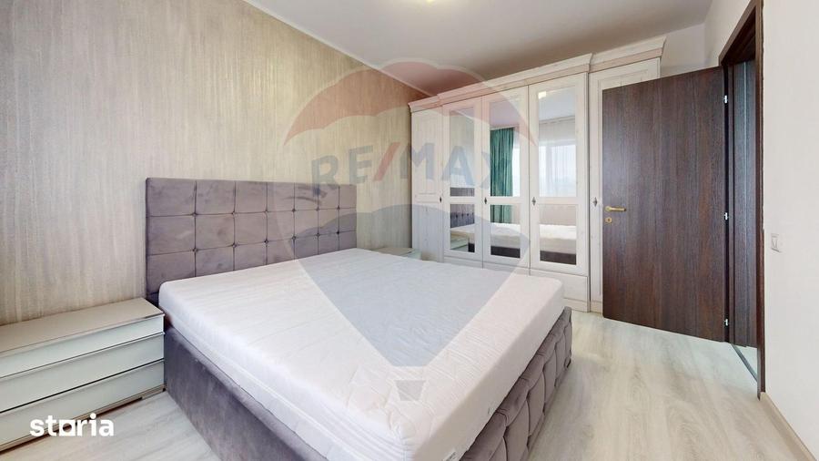 Apartament cu 2 camere, mobilat în Sânpetru