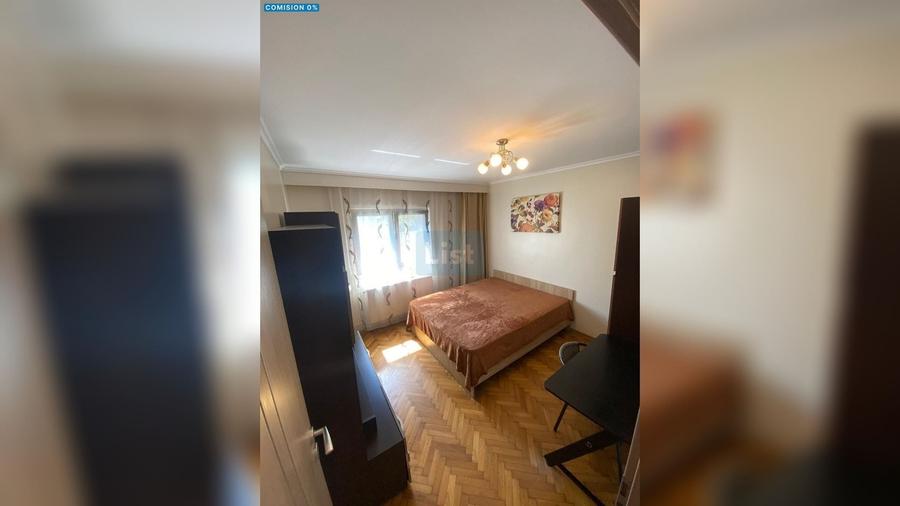 Apartament cu 3 camere semidecomandat, mobilat în Zorilor