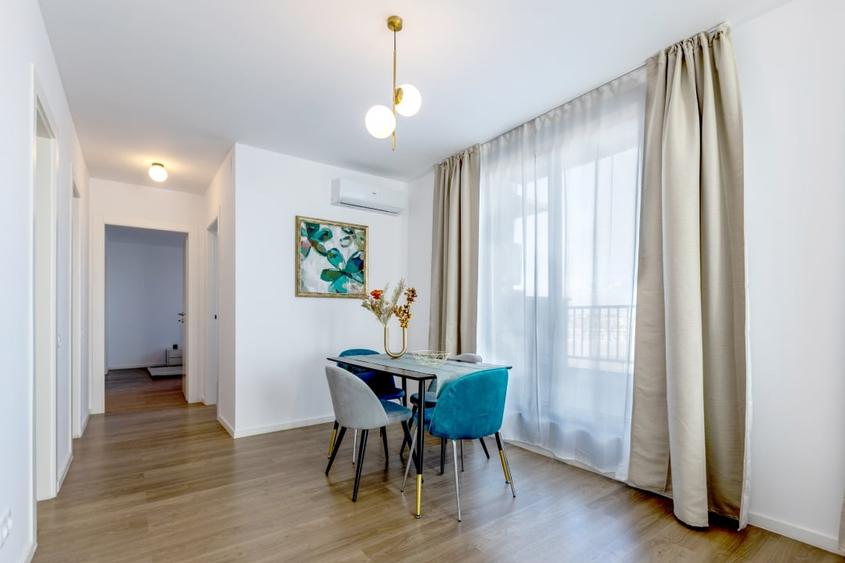 Apartament cu 3 camere decomandat, mobilat în Pipera