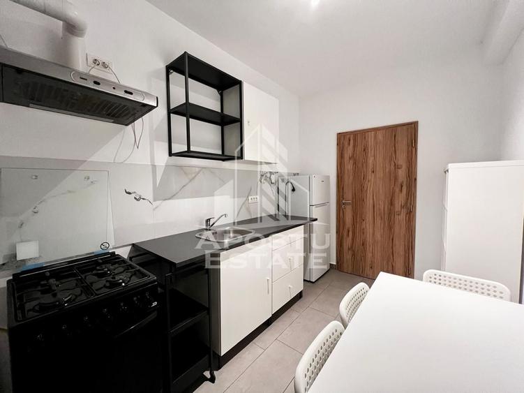 Apartament cu 2 camere semidecomandat, mobilat în Giroc