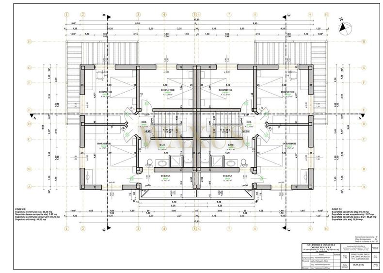 Duplex cu 4 camere cu Canalizare în Dezmir