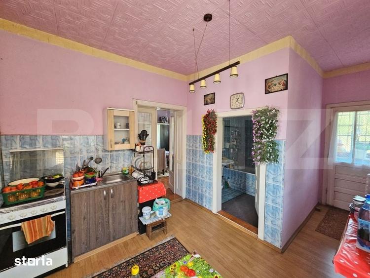 Casă cu 2 camere cu Teren 847 Mp în Unirea