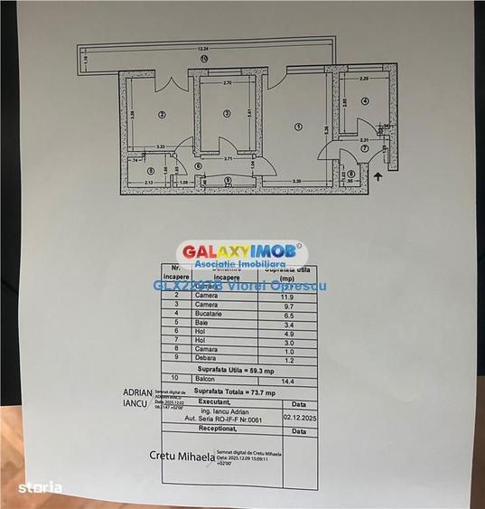 Apartament cu 3 camere în Titan — fotografia 1