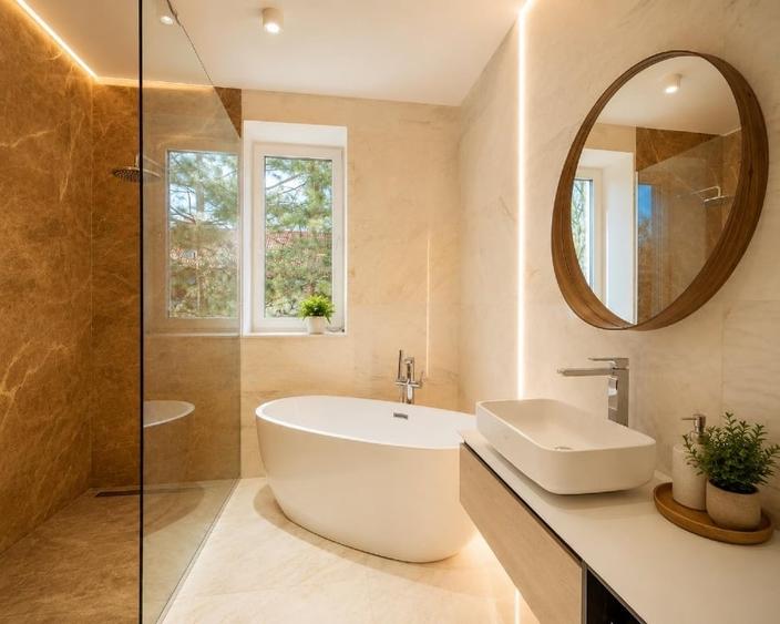 Duplex cu 10 camere cu Canalizare în Central