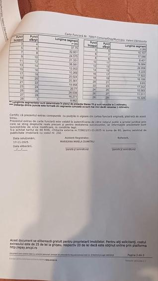 Teren de 14523 mp, în Văleni-Dâmbovița