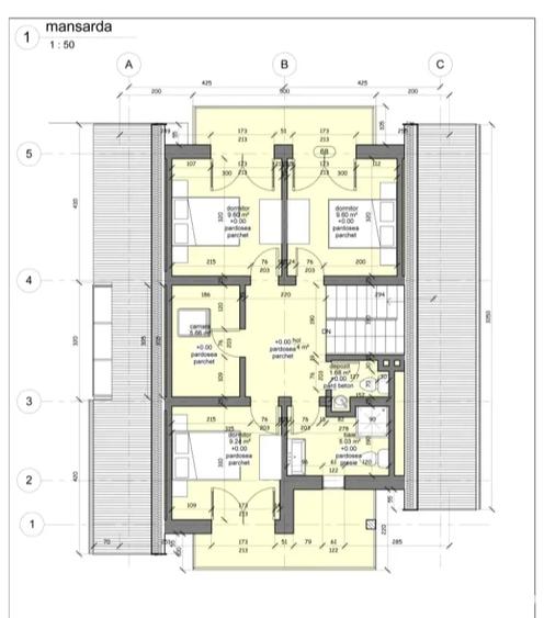 Casă cu 3 camere cu Teren 656 Mp în Izvin
