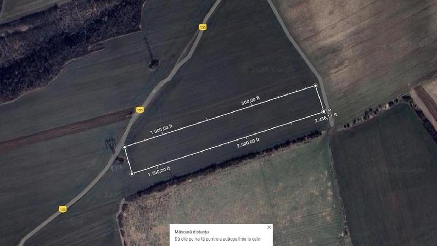 Teren agricol extravilan de 14600 mp, în Moșoaia