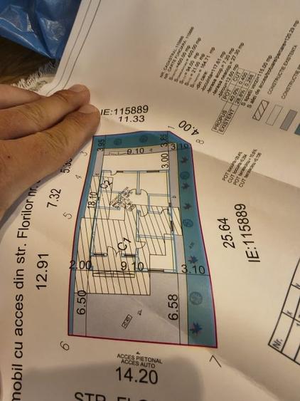 Casă individuală cu 4 camere cu Teren 400 Mp în Cumpăna
