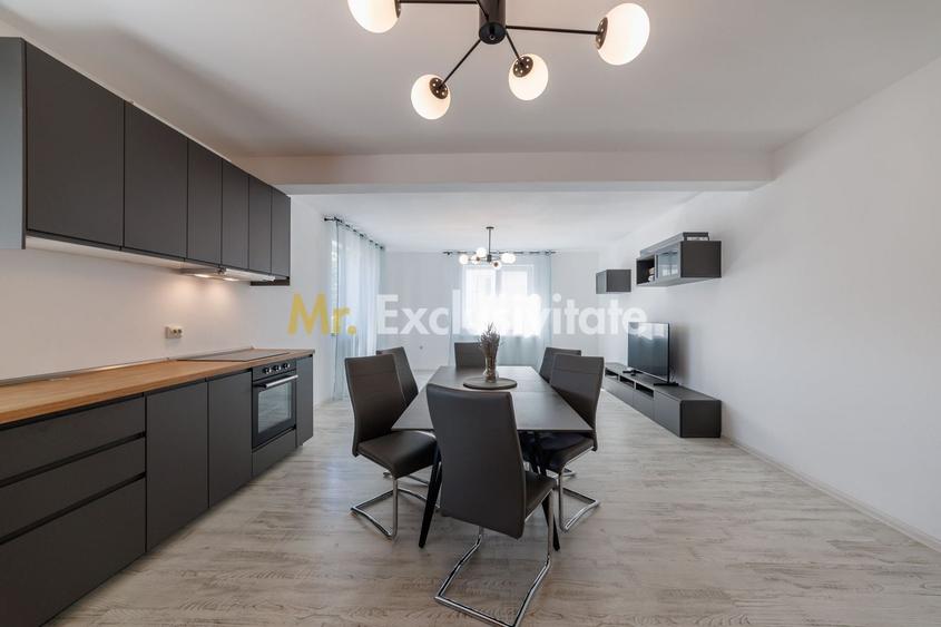 Apartament cu 3 camere decomandat, mobilat în Ștefăneștii Noi