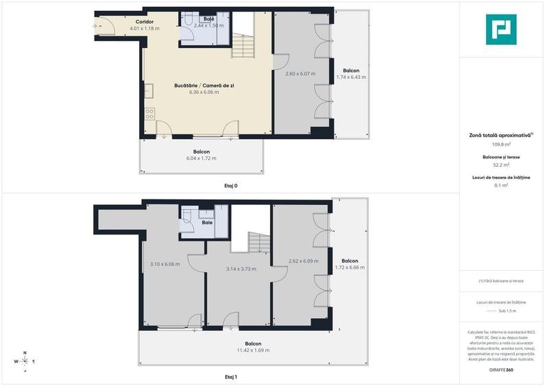 Apartament cu 4 camere, mobilat în Fundeni