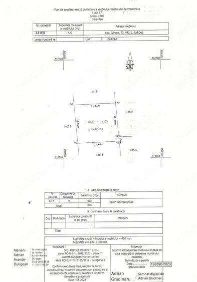 Teren de 474 mp, în Plaiul Vulcanești