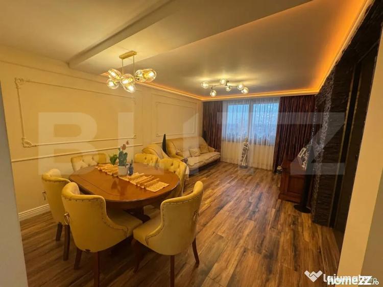 Apartament cu 4 camere decomandat, mobilat în Careiului