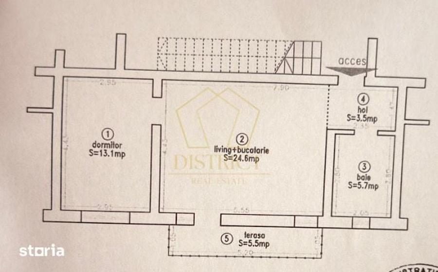 Apartament cu 2 camere complet mobilat si utilat in Braytim langa Musi - 5
