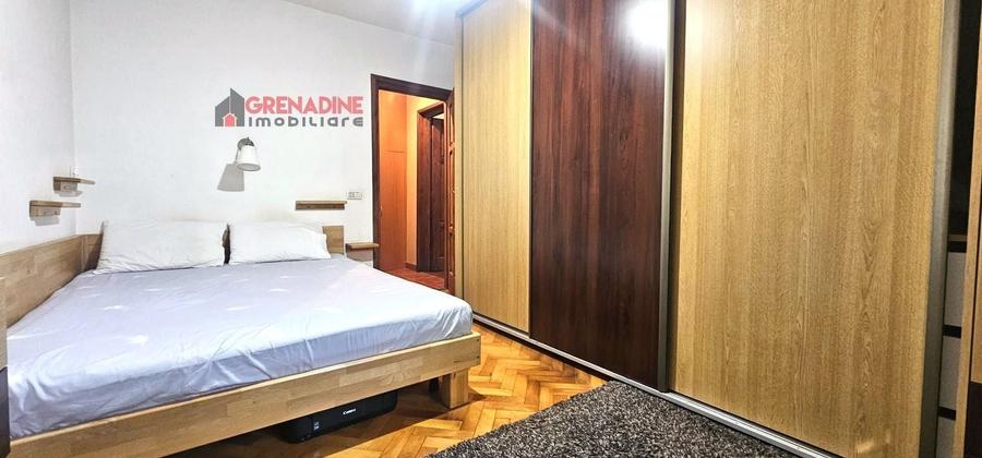 Apartament cu 2 camere semidecomandat, mobilat în Florilor