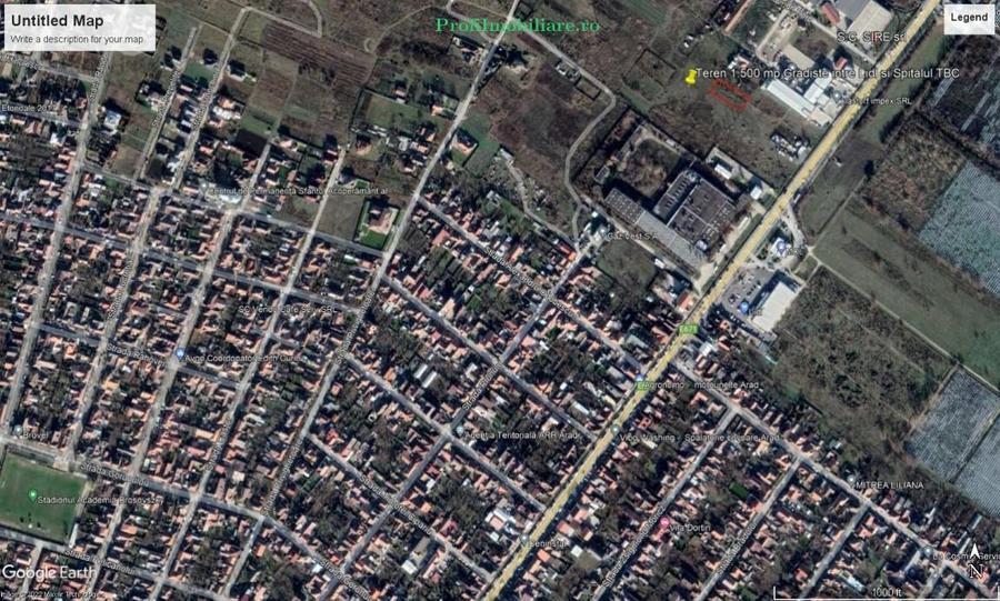 Teren Construcții intravilan de 1500 mp, în Grădiște