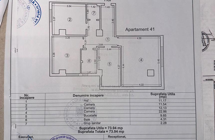 Compozitori - 3camere boxa și loc parcare - 9