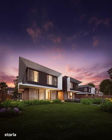 Teren intravilan cu autoriza?ie de construc?ie 2 case individuale P+2 - 5