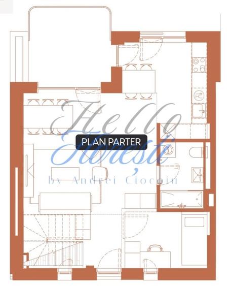Apartament 3 camere 92.8 mp 1 logie 2 balcoane in Hexagon - 1