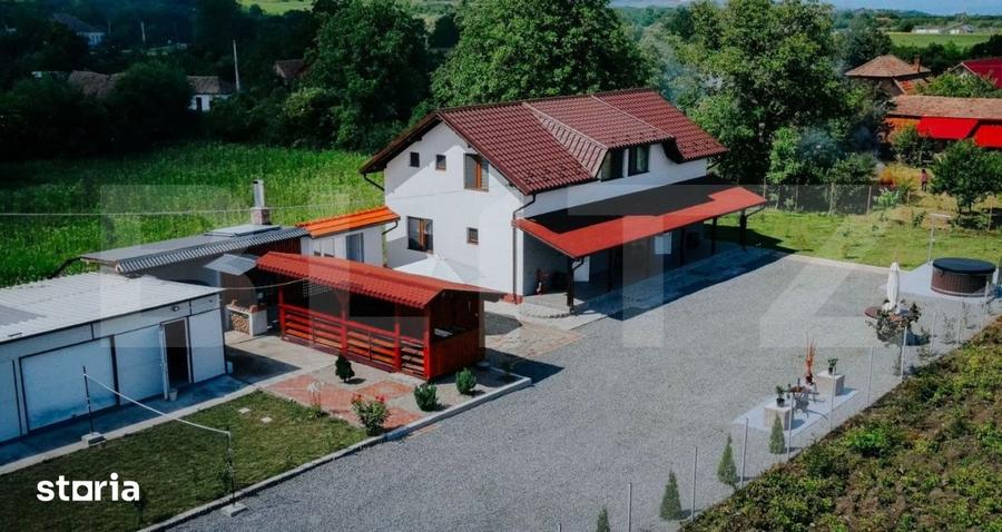 Casă cu 6 camere cu Teren 1113 Mp în Noșlac