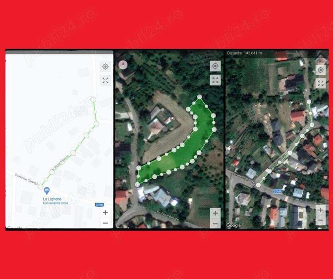 Teren de 1700 mp, în Fălticeni