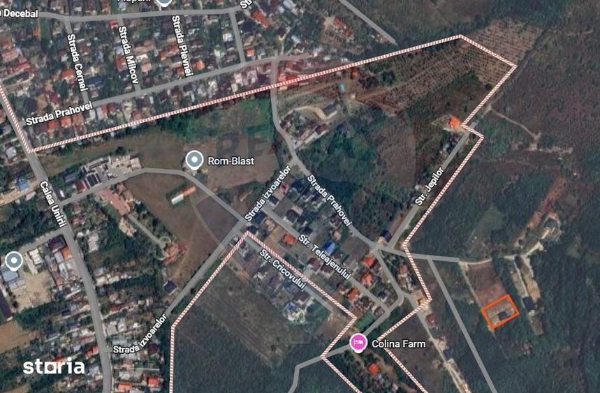 Teren de 1431 mp, în Păulești