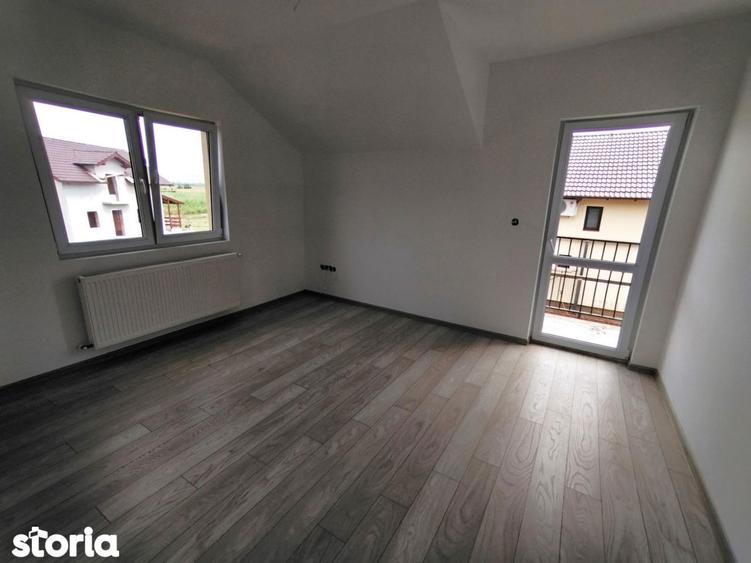 Vand casa noua P+M 150 mp semifinisata Reghin - 13