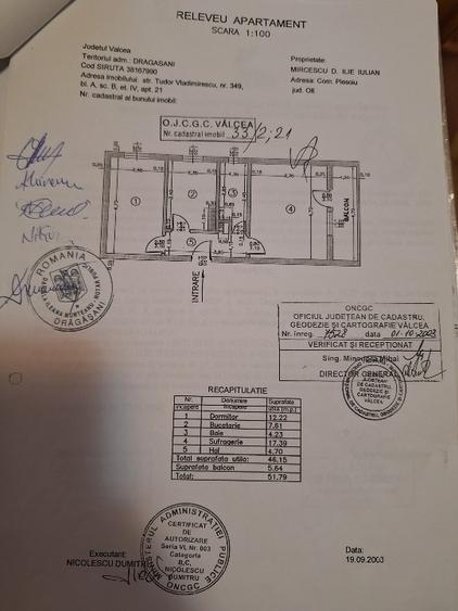 Apartament cu 2 camere, decomandat,  ultracentral - 7
