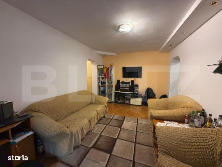Apartament cu 2 camere semidecomandat în Nord