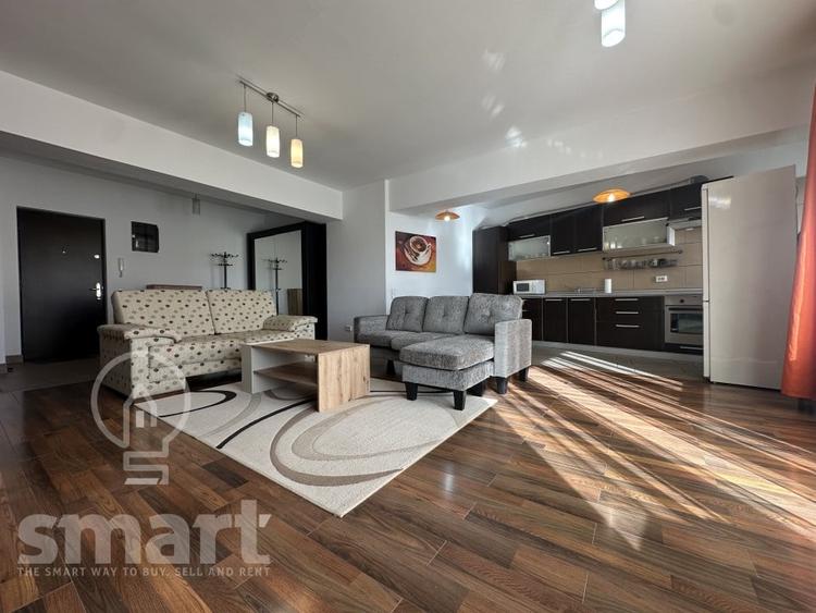 Apartament cu 2 camere semidecomandat, mobilat în Plopilor