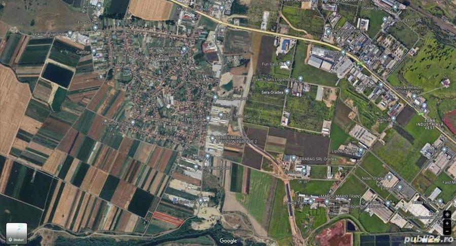 Teren de 4984 mp, în Sântion