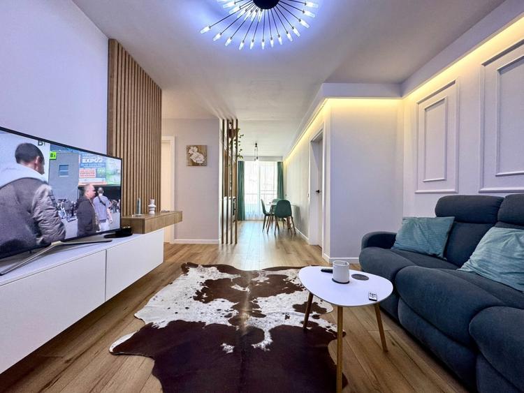 Apartament cu 3 camere semidecomandat, mobilat în Grigorescu