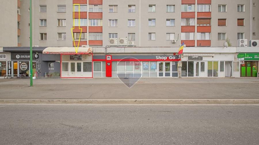 Spațiu comercial, de 80 mp, în Noua