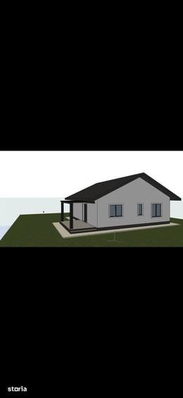 Casă cu 3 camere cu Teren 300 Mp în Bârnova