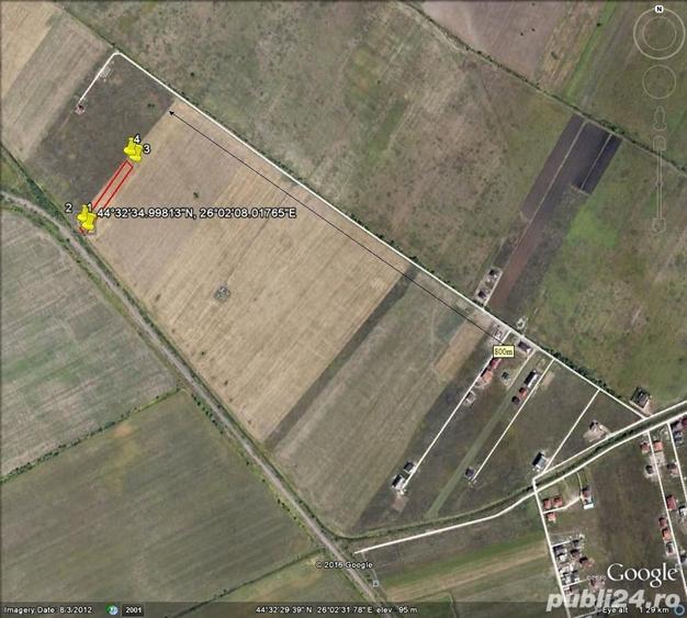 Teren de 700 mp, în Odăile