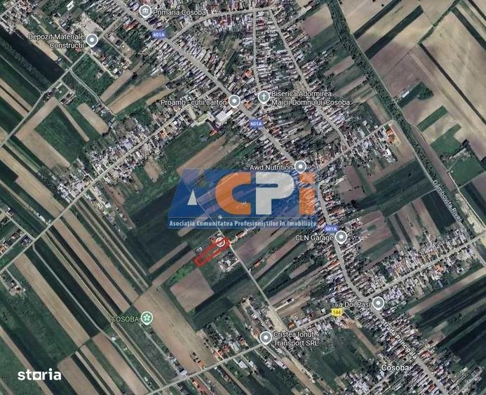 Teren intravilan de vanzare Cosoba,Giurgiu,40 min Bucuresti - 1