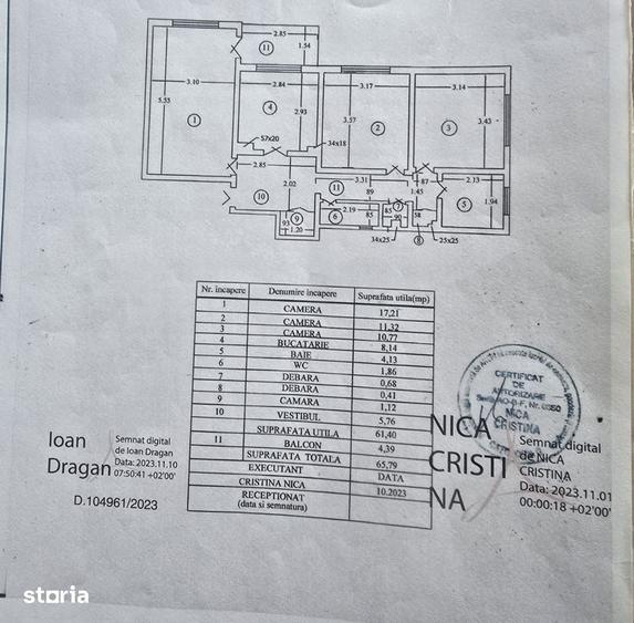 Apartament 3 Camere | Gorjului | Bloc Anvelopat | Decomandat | 66 MP - 2