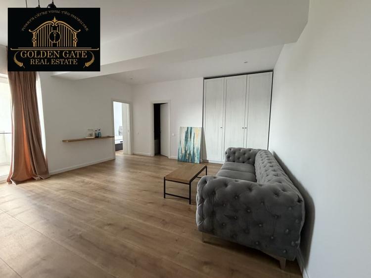 Apartament cu 2 camere semidecomandat, mobilat în Băneasa