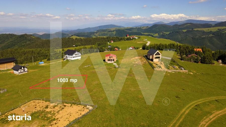 Teren de 1003 mp, în Poplaca