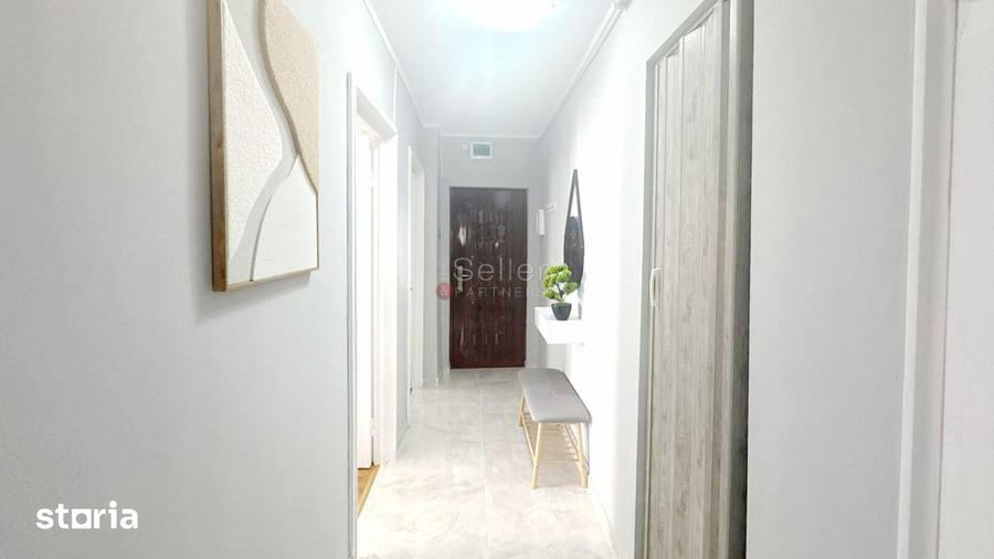 Apartament cu 3 camere, mobilat în Florilor