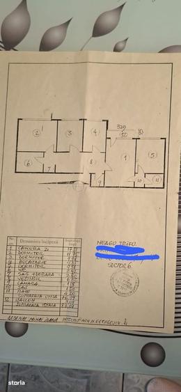 Apartament cu 4 camere în Militari