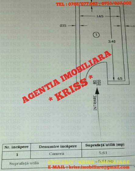 Apartament cu 4 camere decomandat în Negru Vodă