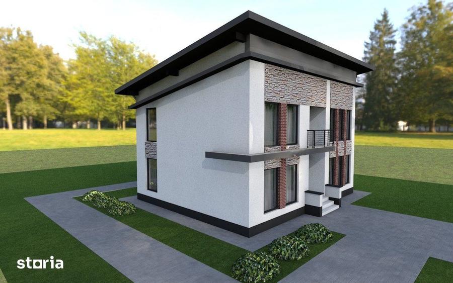 Casă cu 5 camere cu Teren 600 Mp în Marginea