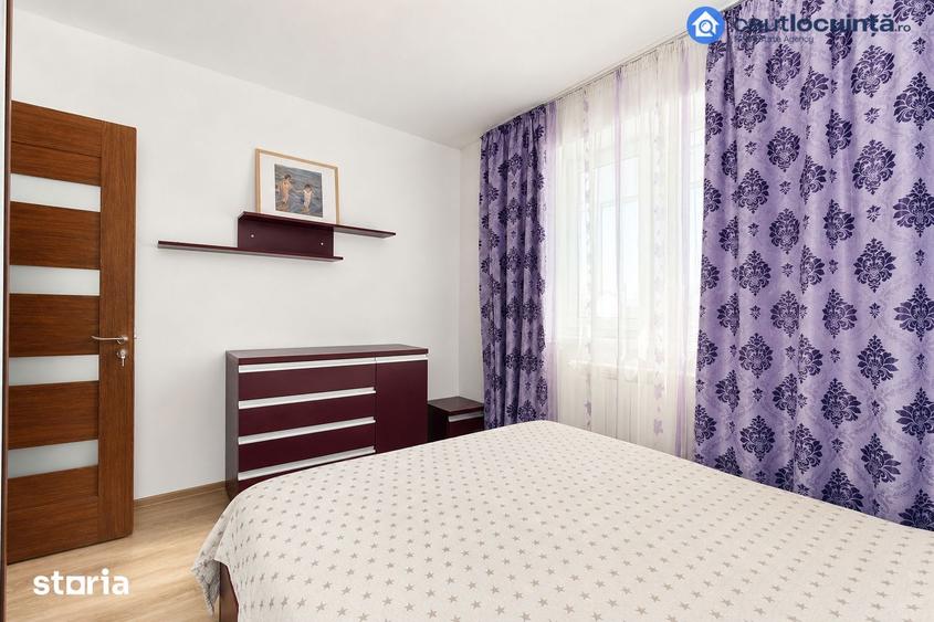 Apartament cu 2 camere semidecomandat, mobilat în Grivița