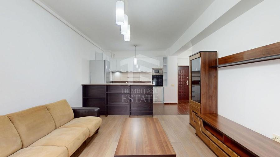 Apartament cu 2 camere semidecomandat, mobilat în Chiajna