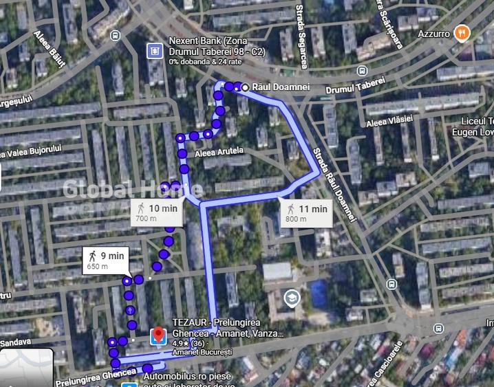Apartament cu 3 camere semidecomandat, mobilat în Drumul Taberei