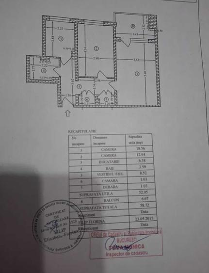 Vand Apartament decomandat - 1