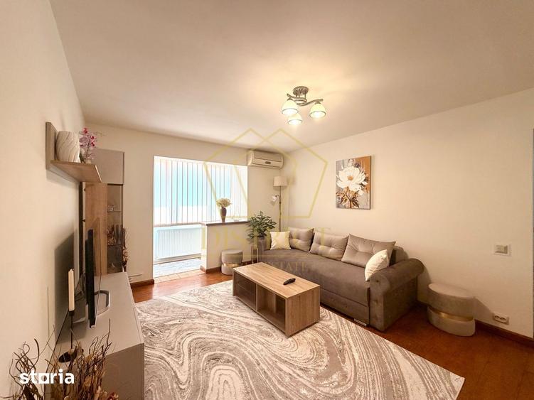 Apartament cu 3 camere semidecomandat, mobilat în Olimpia-Stadion