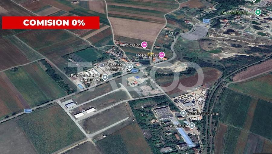 Teren de 3000 mp, în Central